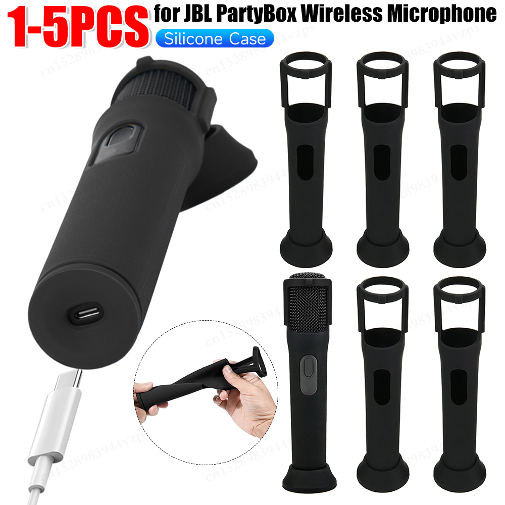Microphone Capsule - Silikon-Schutzhülle für JBL PartyBox, kabellose Mikrofonhülle,