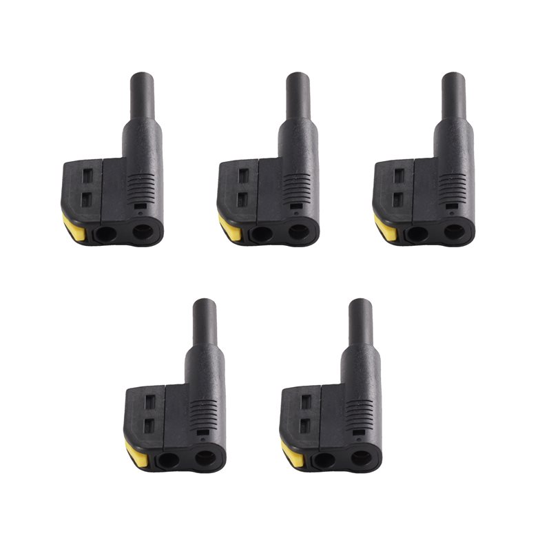 Banana Plug - 4-mm-Schnellverbindungs-Bananenstecker, 32-A-Hochstrom-Bananenstecker, lötfreier elektrischer Testanschluss