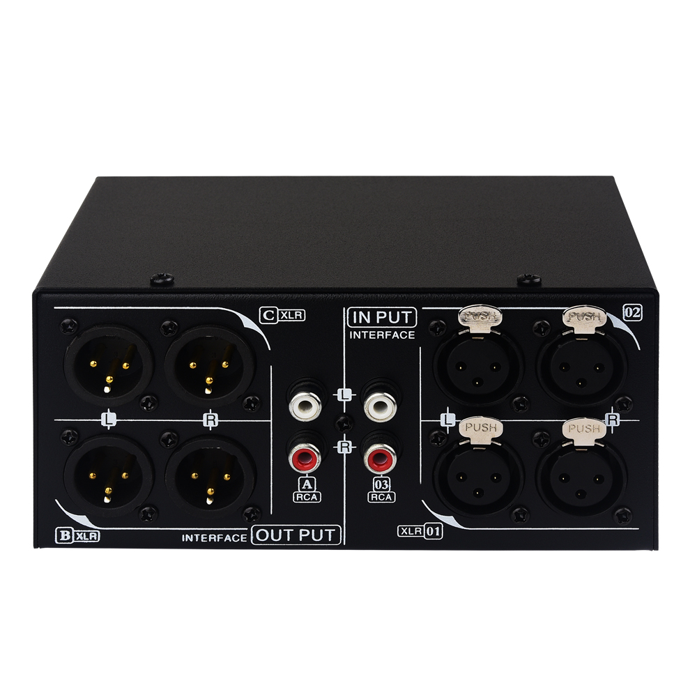 3 in 3 voll ausgewogene XLR si – Passive Preamp Bewertung und Preis