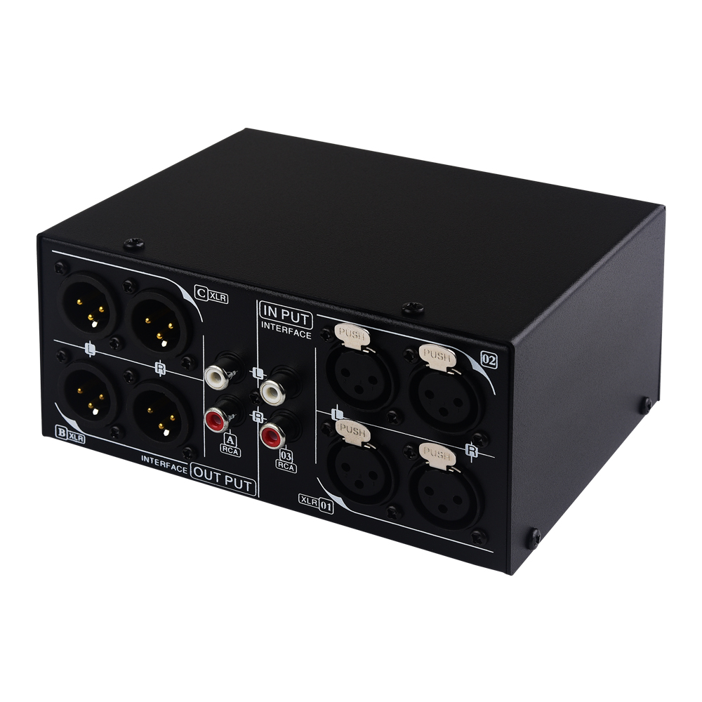 3 in 3 voll ausgewogene XLR si – Passive Preamp Bewertung und Preis