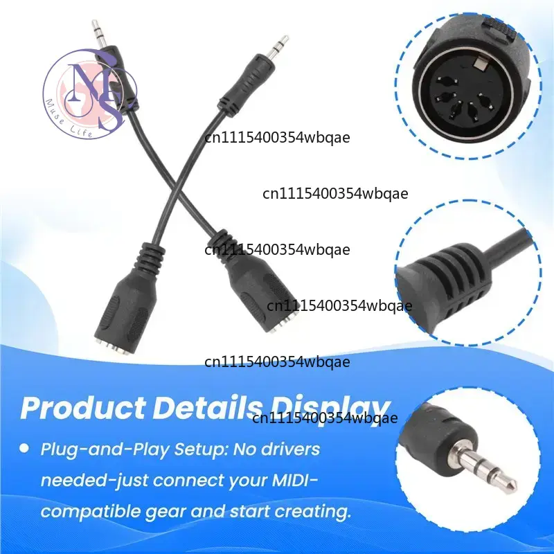 ZOCI-FOR-2 Stück Typ-A MIDI-au – Trs Cable Bewertung und Preis