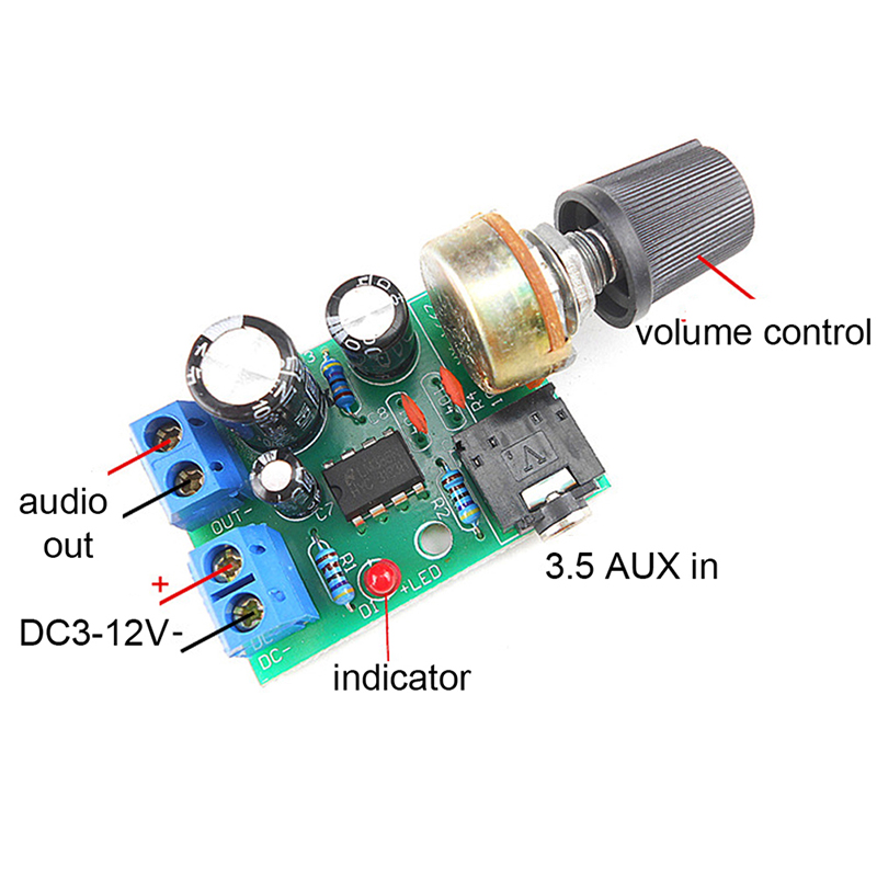 【C】LM386 10W Audio-Verstärkerp – Volume Control Board Bewertung und Preis