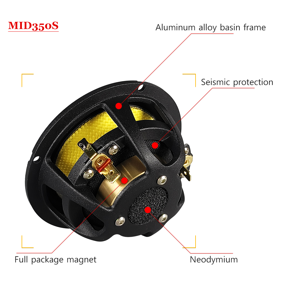 3,5-Zoll Bullet-Guided Mittelt – Speaker Driver Bewertung und Preis