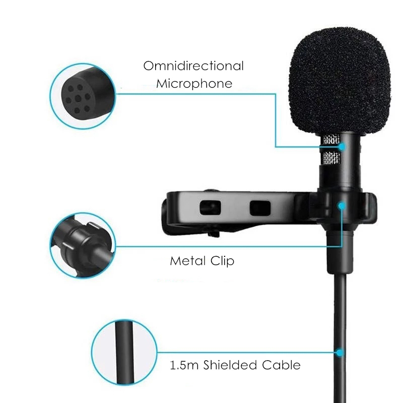 1,5 m Mini Tragbare Lavalier-m – Microphone Capsule Bewertung und Preis