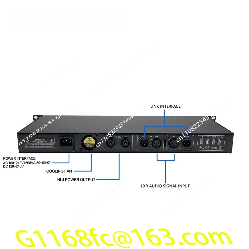 Leistungsverstärker 1000W X 2  – Class D Amplifier Bewertung und Preis